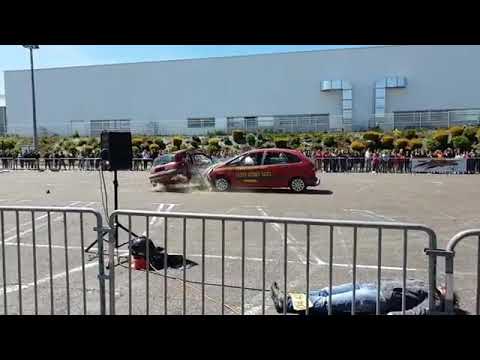 Crash test à 50km/h + ralenti