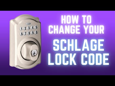 How To Change the Code on a Schlage Lock