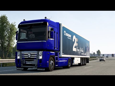 ETS2 1.43 - ProMods 2.60 - Renault Magnum 480 DELUXE - Trip: Rostock - Bydgoszcz