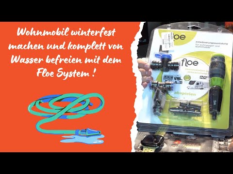 Properly draining a motorhome: Installing the Floe system – step-by-step instructions