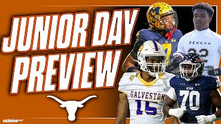 Previewing a loaded junior day for Texas football