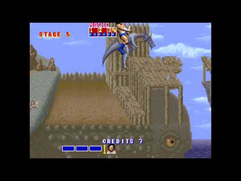 GOLDEN AXE 1989 Arcade Walkthrough
