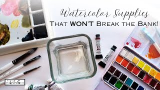 ATTENTION! 🙌 Essential & Affordable Beginner Friendly Watercolor Supplies! Part 1 of 3 Paper Options