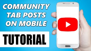 How to Make Community Post on YouTube Mobile (2024)