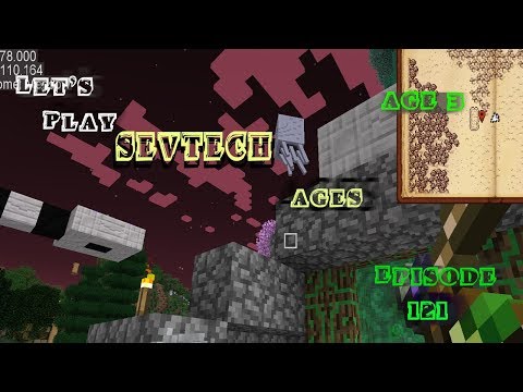 Minecraft Sevtech Ages Episode 121: FIltered Hoppers, Hellfire Dust, HIbachi and the Rabbit hole