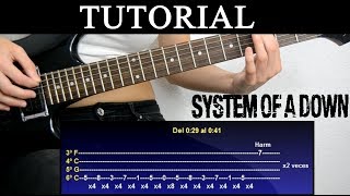 Cómo tocar Deer Dance de System of a down (Tutorial de Guitarra) / How to play