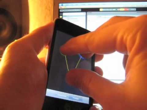 LEGACY Prototype Video # 2 - iPod wifi & OSC