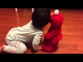 Warming Up To Tickle Me Elmo 14 Mos Old