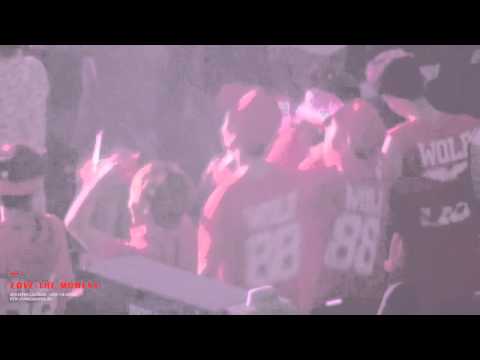 [EXO-SNSD's FanBoy] 130608 Chanyeol - Xiumin - Chen fanboy~ing SNSD Girls & Peace Concert