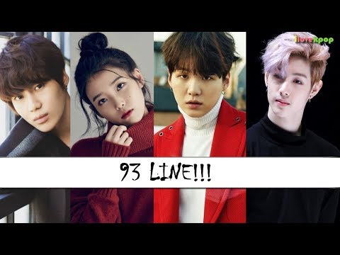 Idols nacidos en 1993 (93 line!!!)