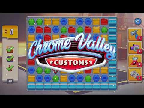 Chrome Valley Customs Level 333 - NO BOOSTERS GAMEPLAY + FULL STORY 🚘🔧 | SKILLGAMING ✔️