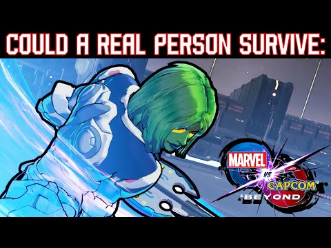 Could A Real Person Survive:  GAMORA'S Hyper Combos? (Marvel vs Capcom Infinite & Beyond)