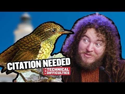 スティーブンス島のミズナギドリとコブラ効果引用が必要 6x03 (Stephens Island Wren and the Cobra Effect: Citation Needed 6x03)