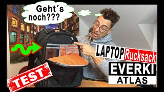 Everki Atlas - Laptoprucksack für MacBook & Co I Review _ TEST _ Erfahrung II TRAVELLIEBE