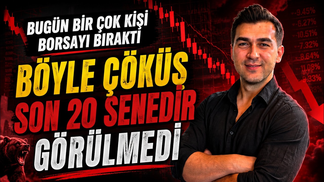 BÖYLE ÇÖKÜŞ SON 20 SENEDİR GÖRÜLMEDİ AMA KURTULACAĞIZ