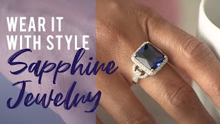 Multi-Color Lab Created Sapphire Rhodium Over Sterling Silver Ring 2.63ctw Related Video Thumbnail