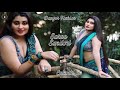 Saree Sundori Episode 65 Soumi Saha Blue Printed Georgette Saree Danger Fashion Vlogs 2024