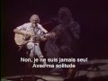 Georges Moustaki - Ma solitude (sous-titres en français)