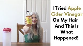Apple Cider Vinegar Rinse To Remove Yellow From Hair, Clarify, Volumize and Smooth Hair