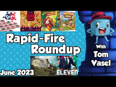 Rapid-Fire Roundup: Soccer, Cabbages, and More! - with Tom Vasel