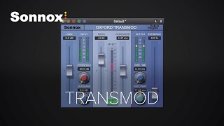 Video thumbnail for Sonnox TransMod 소개 by GL TV