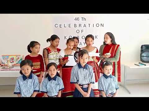 46th kokborok day palaimung ,school gw porenai cherai rok tei master khoroknui rwk ne performance.