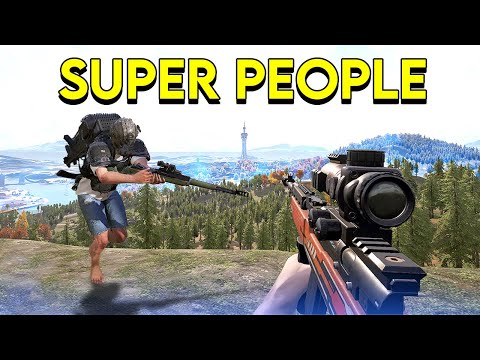 SUPER PEOPLE is a Crazy Battle Royale..