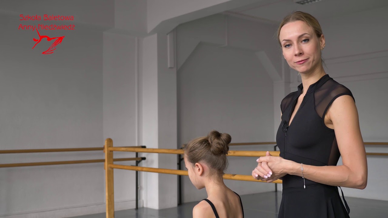 Jak baletnice robią koka - instrukcja Szkoła Baletowa Anny Niedźwiedź