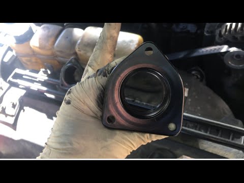 Ford 7.3 Power Stroke Coolant Leak. Very Common Leak Point And Fix!!!