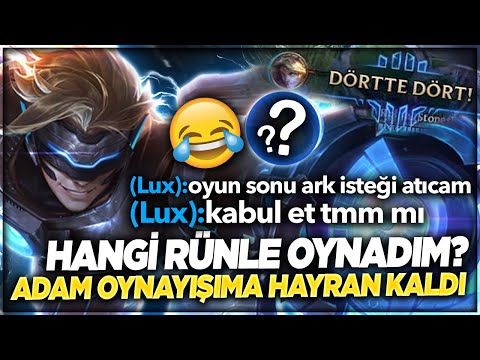 HE WAS AFFECTED BY MY PLAY AND SENT ME AN ARK REQUEST!! MY SECRET RUNE (EVERYONE LEARNED) IS DEST...