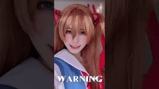 Asuka Langley Cosplay So Real 💗 Hot Anime Cosplay Shil Kohaku #Shorts #TikTokCosplay