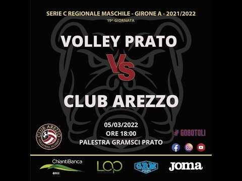 Serie C Maschile Volley Prato-Club Arezzo