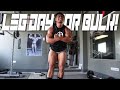 HEAVY LEG DAY FOR BULKING! | TRYING TO GAIN MORE SIZE