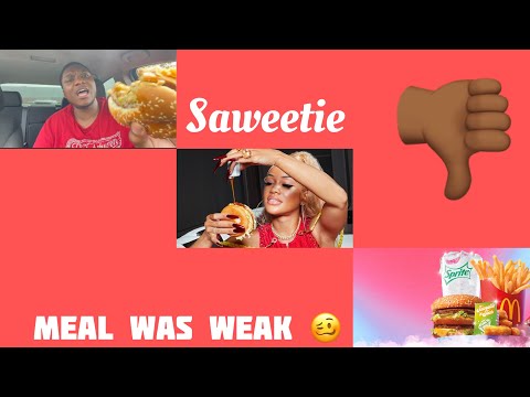 “New” Saweetie McDonald’s Meal | So Creative