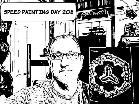 Speed Painting, Day 208 in a row!