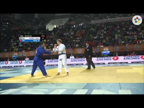 Joakim DVARBY (SWE) Vs Mehmet Barkin BASOL (TUR) - Judo Grand Prix Samsun 2014 [-90kg]