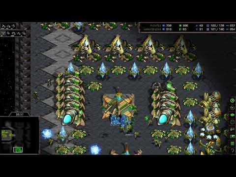 SCW40 - TonyG (P) vs Hydra (T) - Starcraft Casty Cast - Fastest Map Ever - GG!!