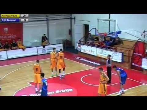 03.10.2014. KK Mega Vizura - OKK Beograd   1. poluvreme