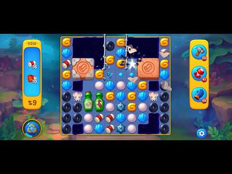 Fishdom level 11210 no boosters フィッシュダム ノーマル