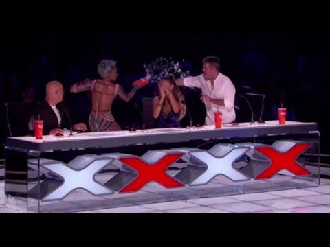 , title : 'Danger Act Gone Wrong ALL HELL BRAKES LOOSE on LIVE TV!!! America's Got Talent 2017'