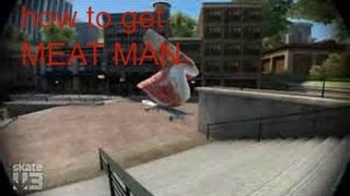skate 3 secret character:how to get meat man! Easy!!!