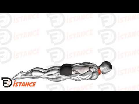 Exercice Extension cervicale en position ventrale