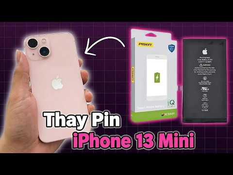 Video Thay pin iPhone 13 Mini