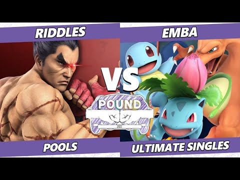Pound 2022 - Riddles (Terry, Kazuya) Vs. Emba (Pokemon Trainer) SSBU Smash Ultimate Tournament