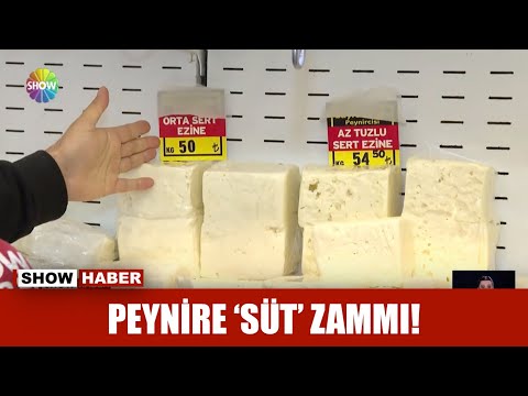 Peynire zam zammı!