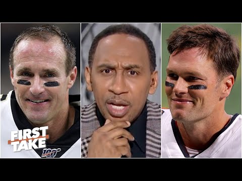 史蒂芬 A. 對湯姆布雷迪對陣德魯布里斯的對決感到非常著迷！| First Take (Stephen A. is very intrigued by the Tom Brady-Drew Brees matchup | First Take)