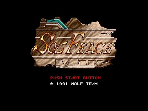 Sol Feace (Mega CD/Sega CD, 1991) longplay HD [1080p60]