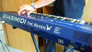 Video thumbnail for Quasimidi  The Raven Max  Synthesizer  (1996) by RetroSound