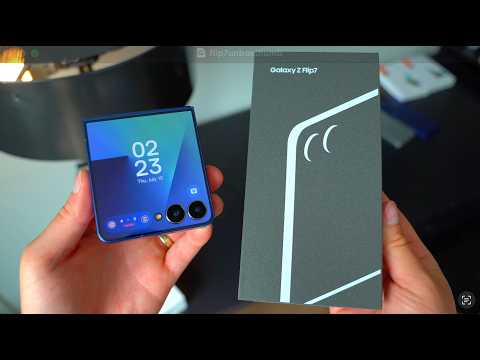 Samsung Galaxy Z Flip 7 Unboxing!