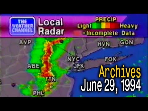 The Weather Channel Archives - June 29, 1994 - 12pm - 3pm